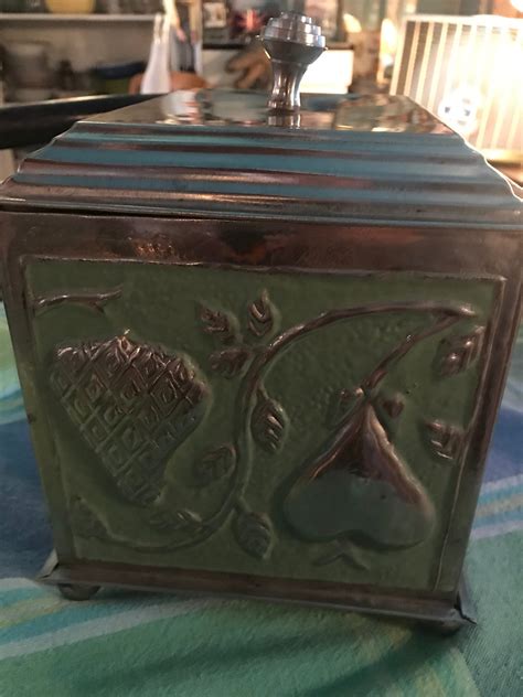 Vintage Metal Box India 